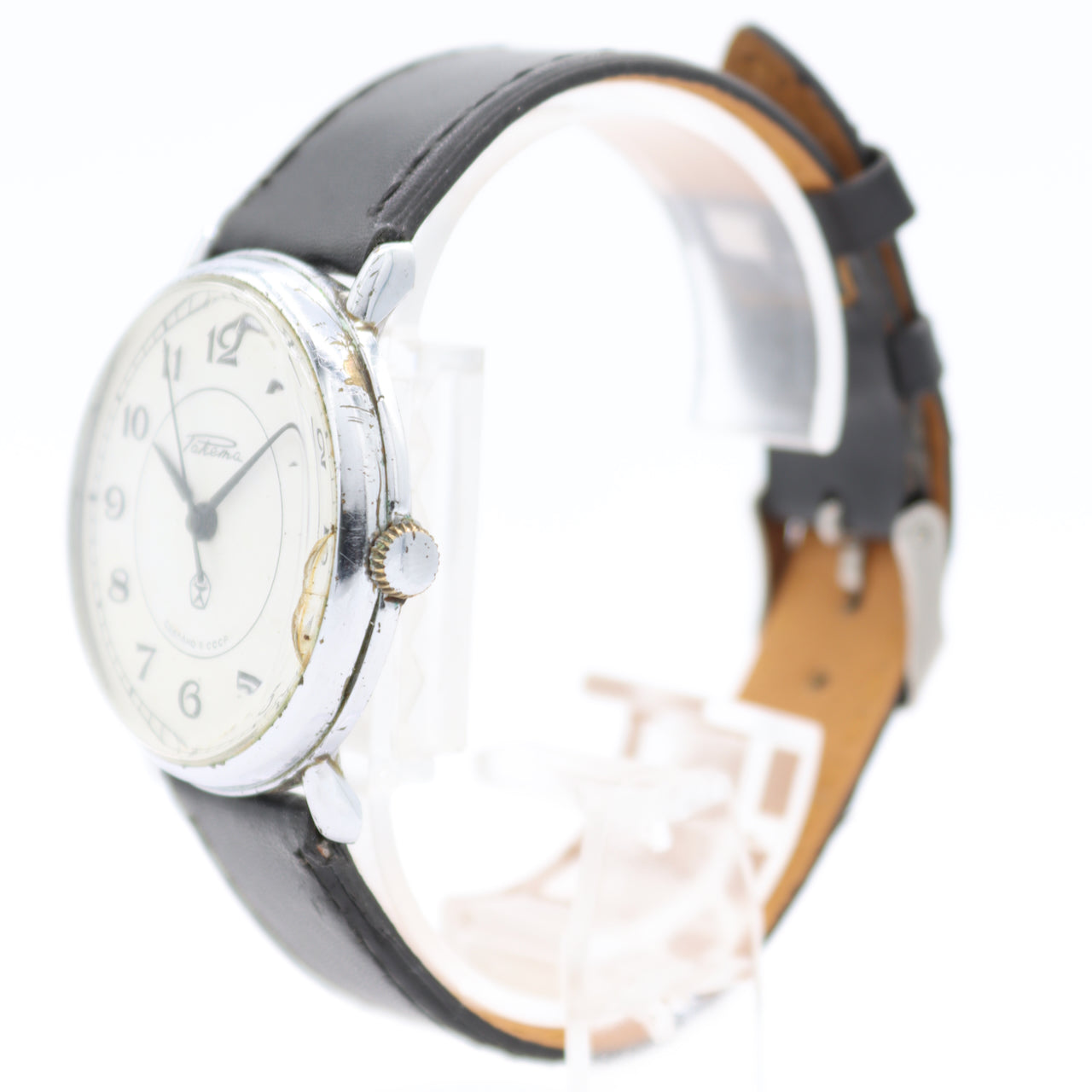 Vintage Pakema "Raketa" White Dial