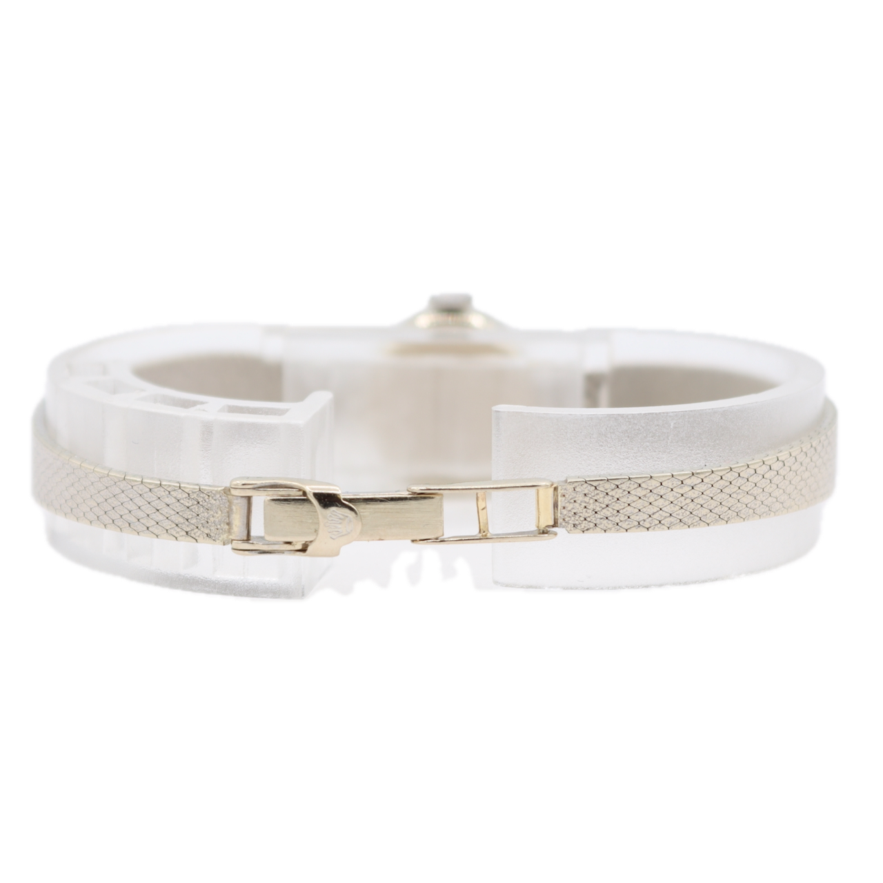 Vintage 15mm Rolex Diamonds Ladies Mechanical Wristwatch 14k White Gold W/Box