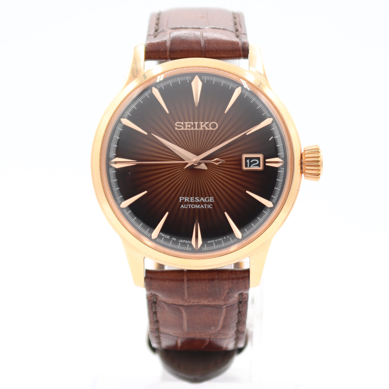 Vintage Seiko Presage Cocktail Time Brown SRPB46