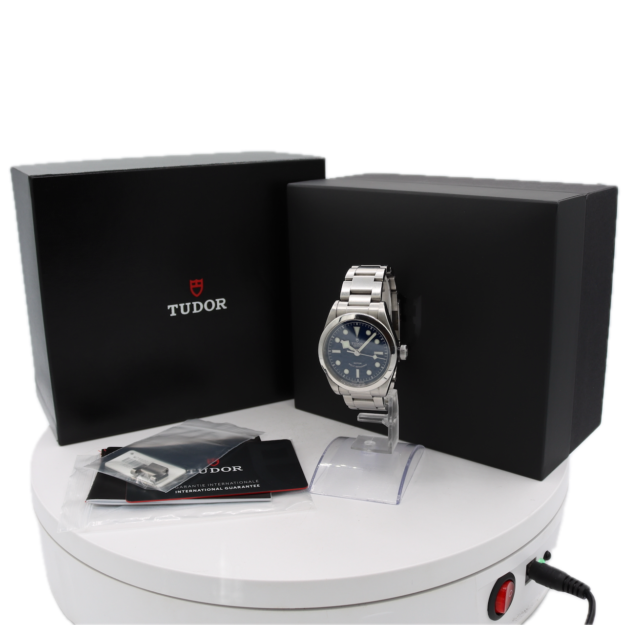 Tudor M79500-0004 Black Bay 36 Men's Automatic Wristwatch Swiss Steel W/Box