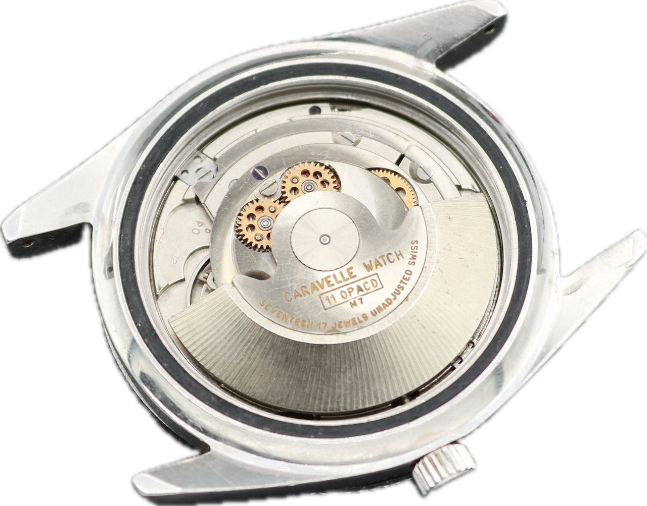 Vintage 1969 Caravelle 665-1 Devil Diver Men's Automatic Wristwatch Swiss Steel