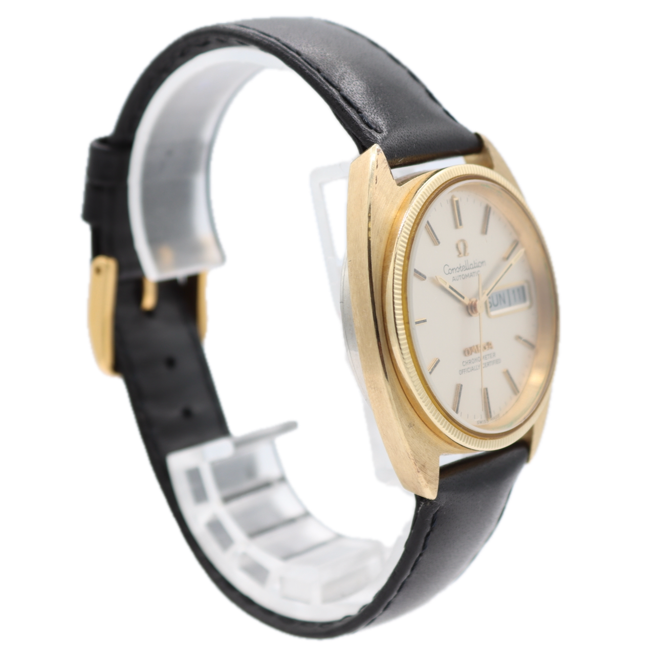 Vintage Omega 168.0057 Constellation Men's Automatic Wristwatch 1021 GoldPlated