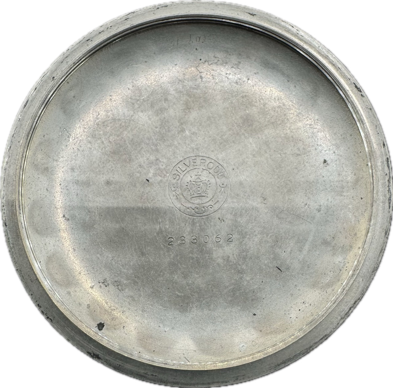 Antique 18 Size Keystone Dust Proof Open Face Pocket Watch Silverode Coin Edge