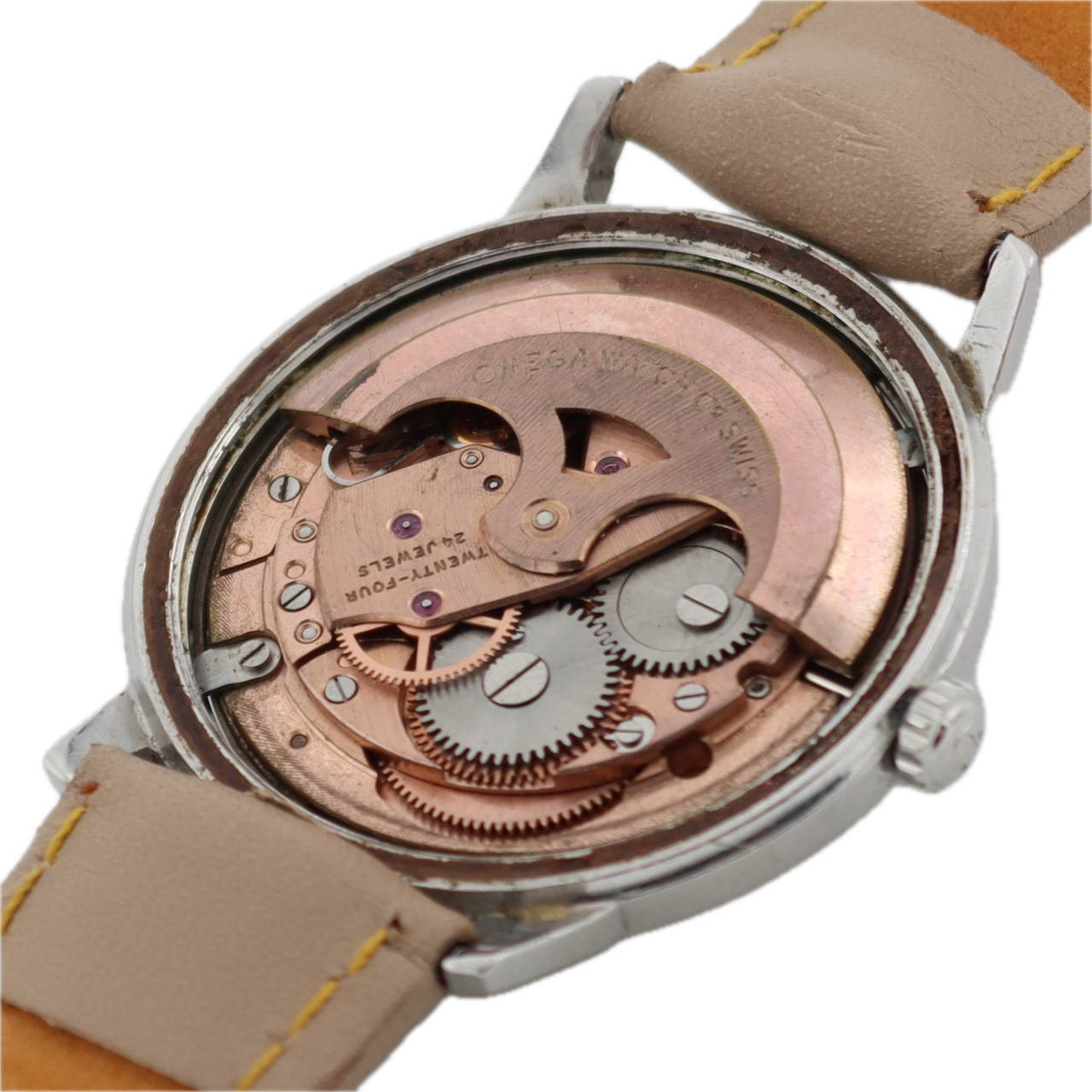 Vintage 1963 Omega Seamaster Date Men's Automatic Wristwatch 562 Steel Sunburst