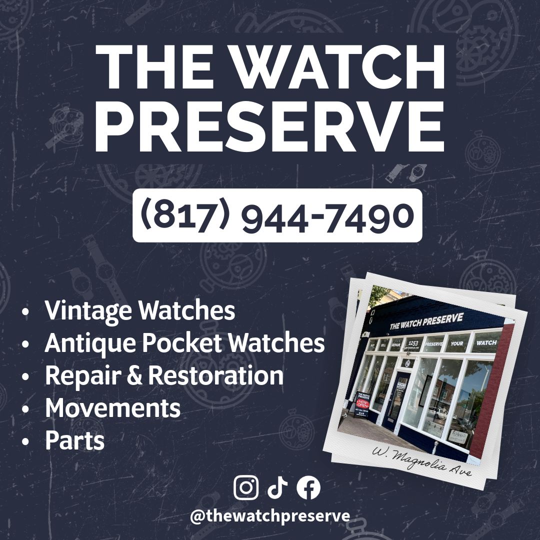 Vintage Mentor Alarm w Roman Numeral Dial Mechanical Pocket Watch Ronda 1223