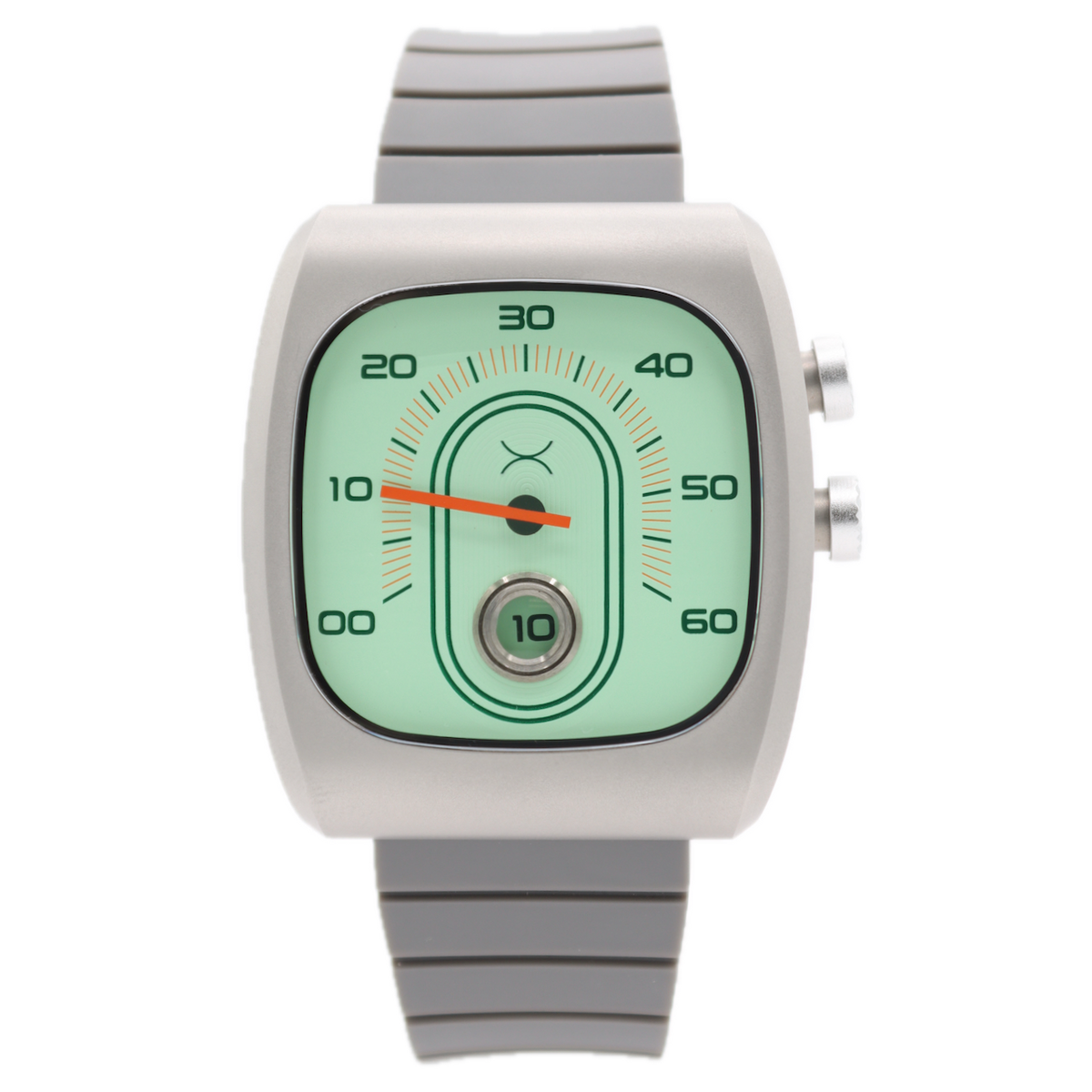 Xeric Retroscope Jump Hour Mint Ruby RTS-1169-11R