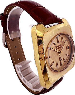Vintage Bulova Accutron Men's Tuning Fork Wristwatch 218 1 Chunky Rectangular