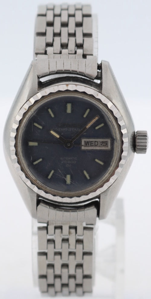 Vintage Citizen 4-660188 Cosmic Star V2 Ladies Automatic Wristwatch 6601 Steel