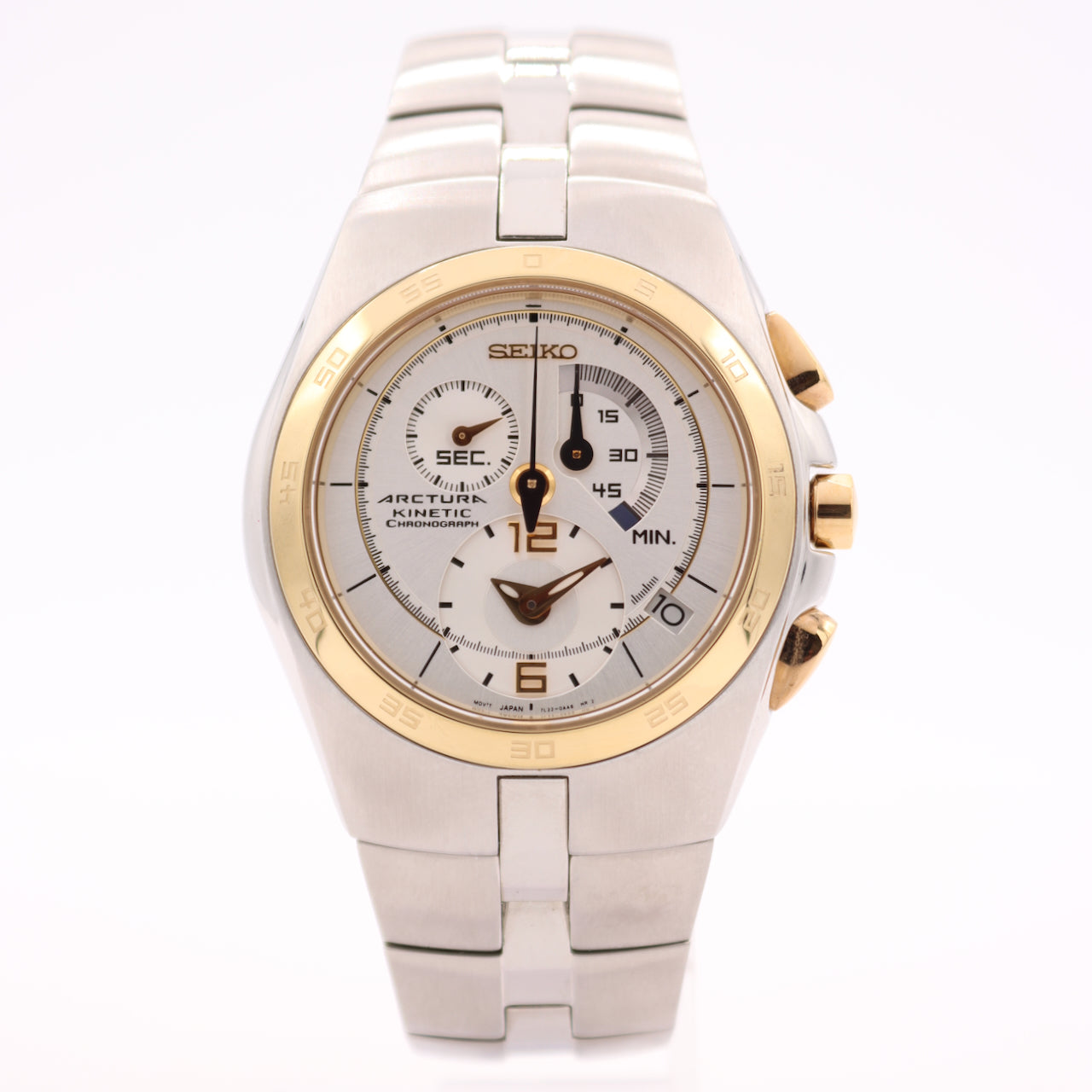 Vintage Seiko Arcturus Kinetic Chronograph 7L22-0AF0