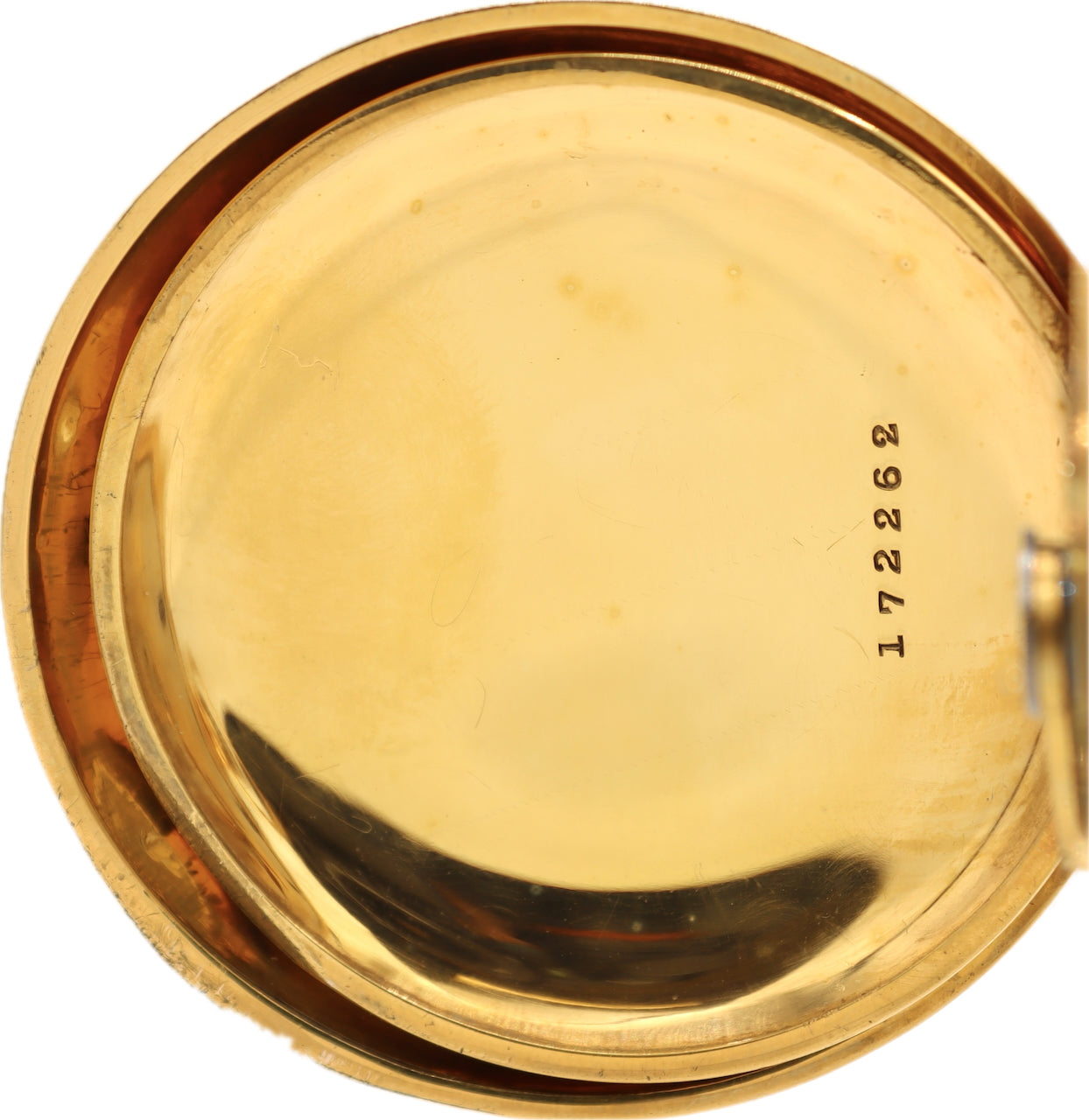 Antique 18S Rockford Wathier Square Two Tone w Box Hinge Hunter Pocket Watch 49