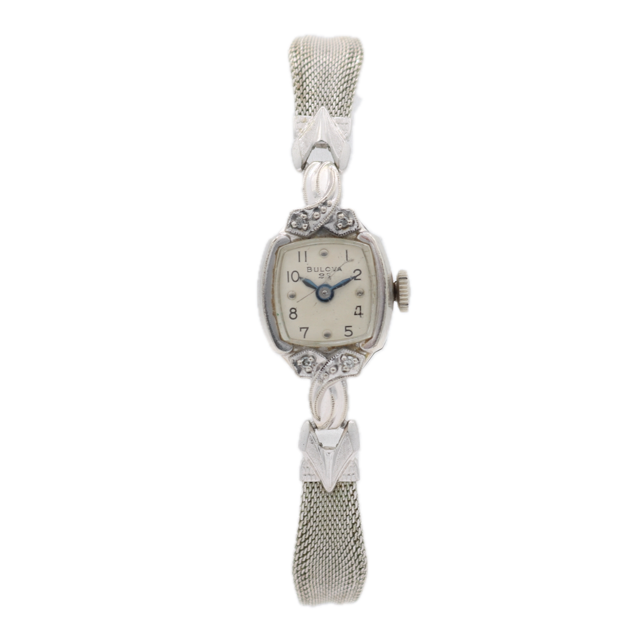 Vintage 1958 Bulova "23" Ladies Mechanical Wristwatch 5AD USA 10k RGP Cocktail