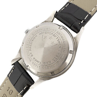 Vintage 32mm Military Football Game The Missile Bowl Men's Wristwatch Atom Dial