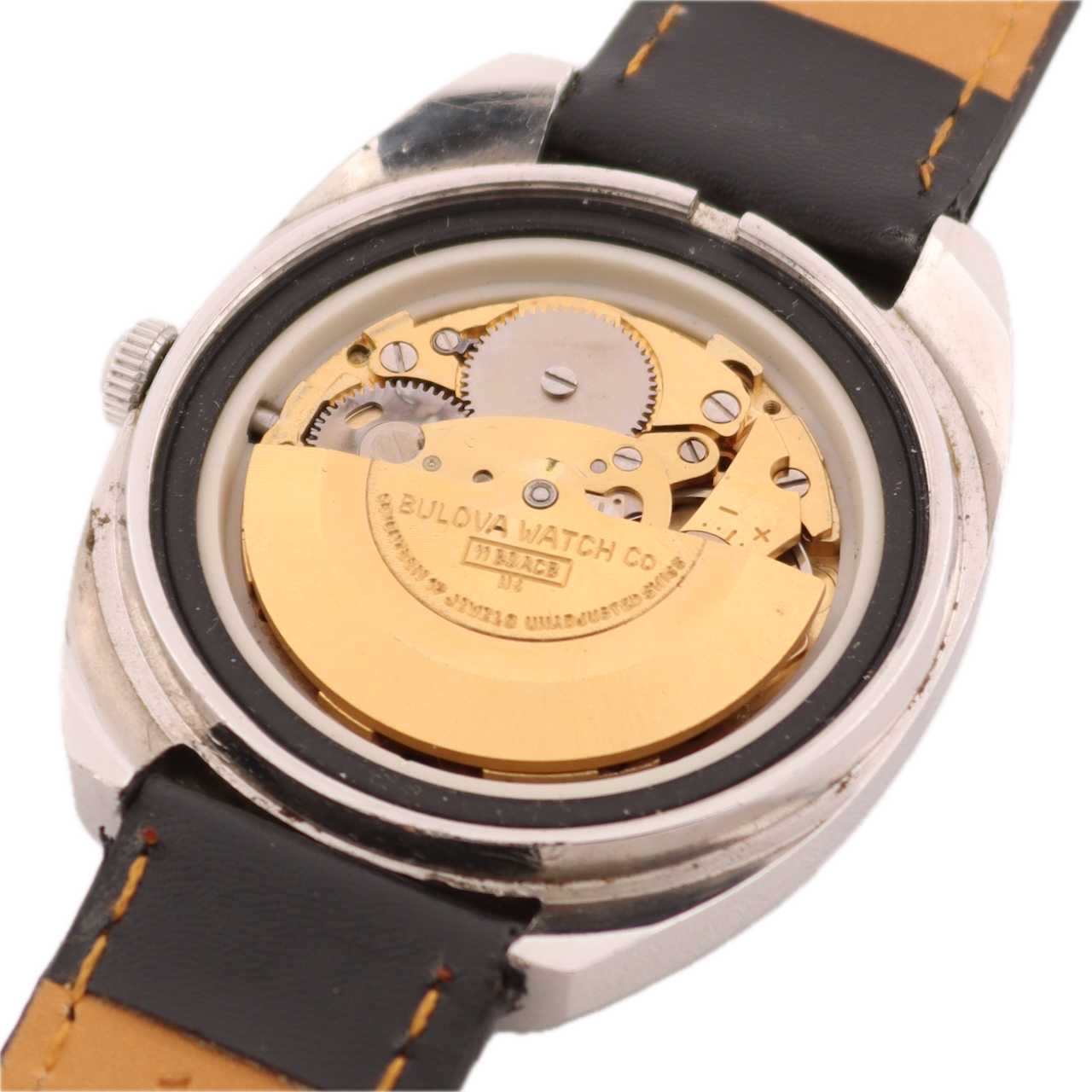 Vintage Bulova Basket Weave Dial "11650-9W"