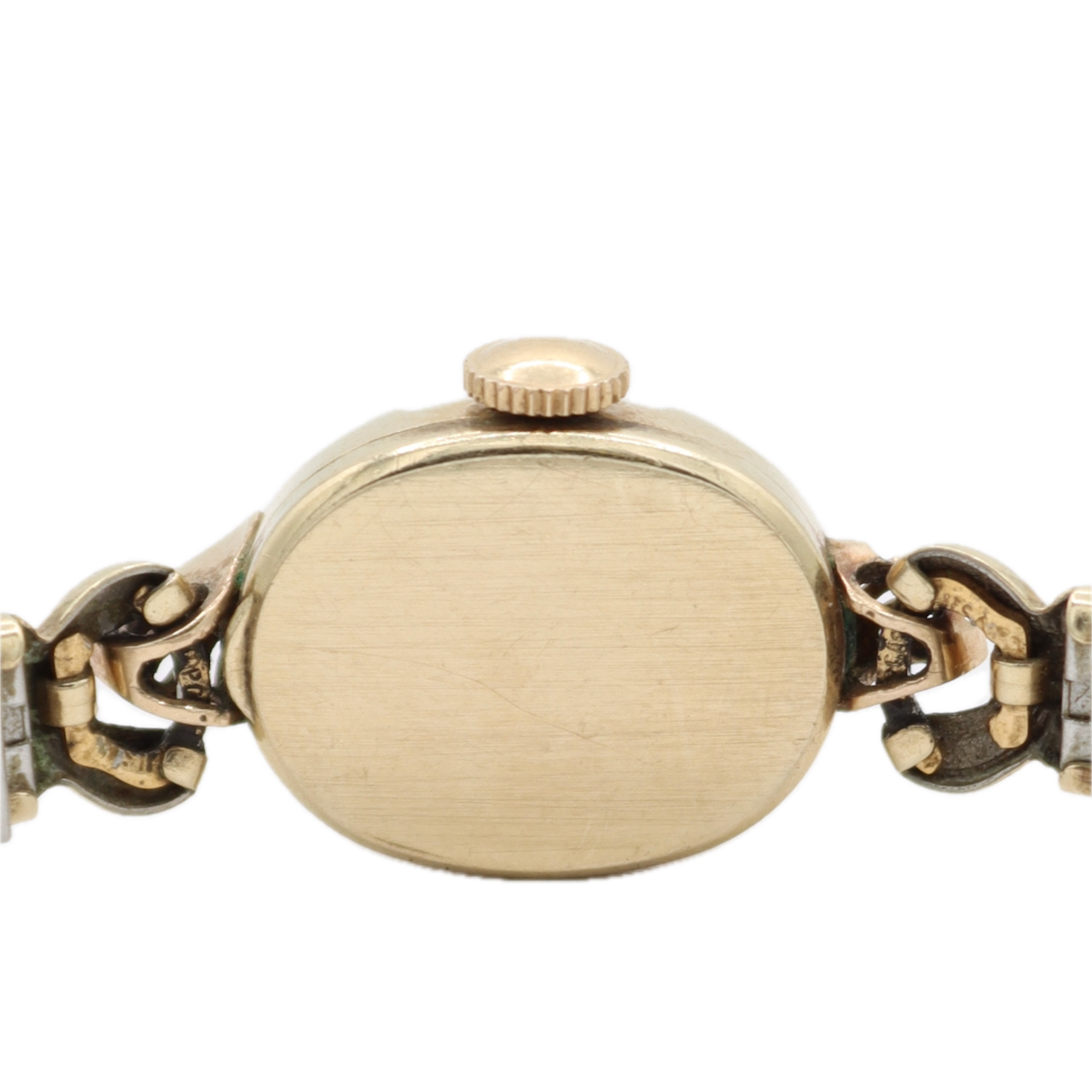 Vintage 1960 Omega A5278 Cocktail Ladies Mechanical Wristwatch 483 Swiss 14k GF