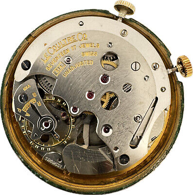 Vintage LeCoultre 3026 Parking Meter Men's Mechanical Alarm Wristwatch 814