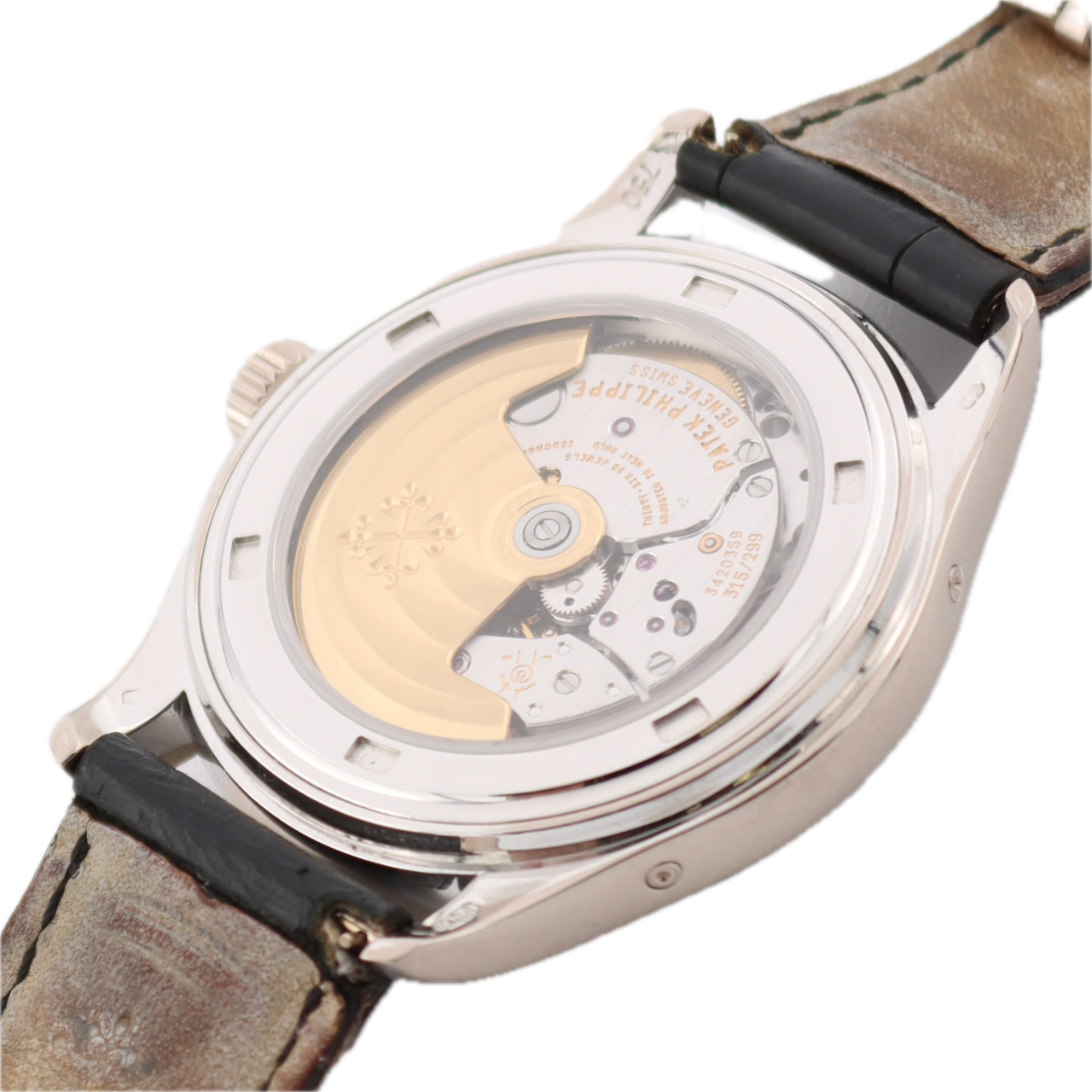 38mm Patek Philippe Annual Calendar Men's 5146G-001 Wristwatch 18k White Gold
