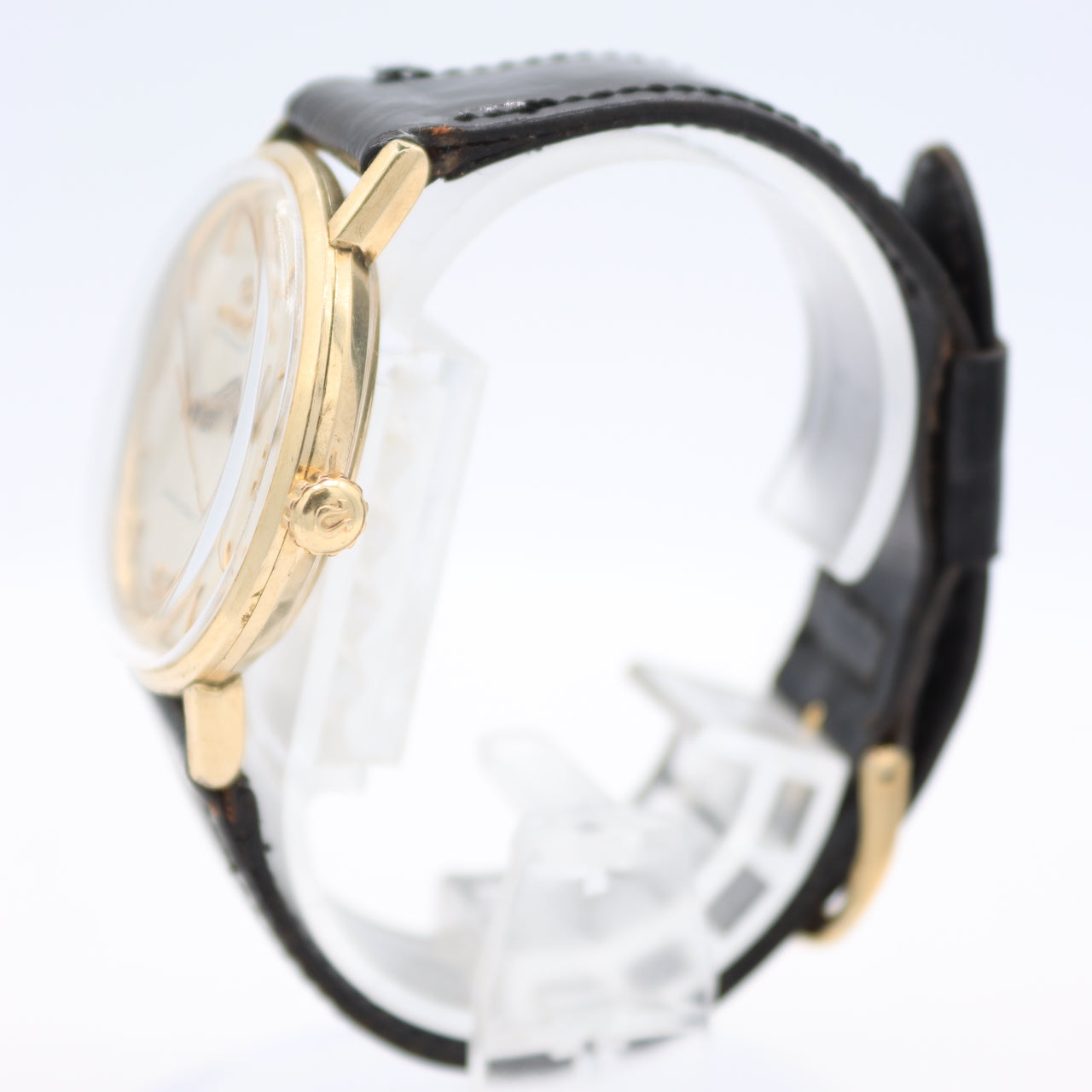 Vintage 34mm Omega Seamaster Men's Automatic Wristwatch Swiss 10k Gold Filled