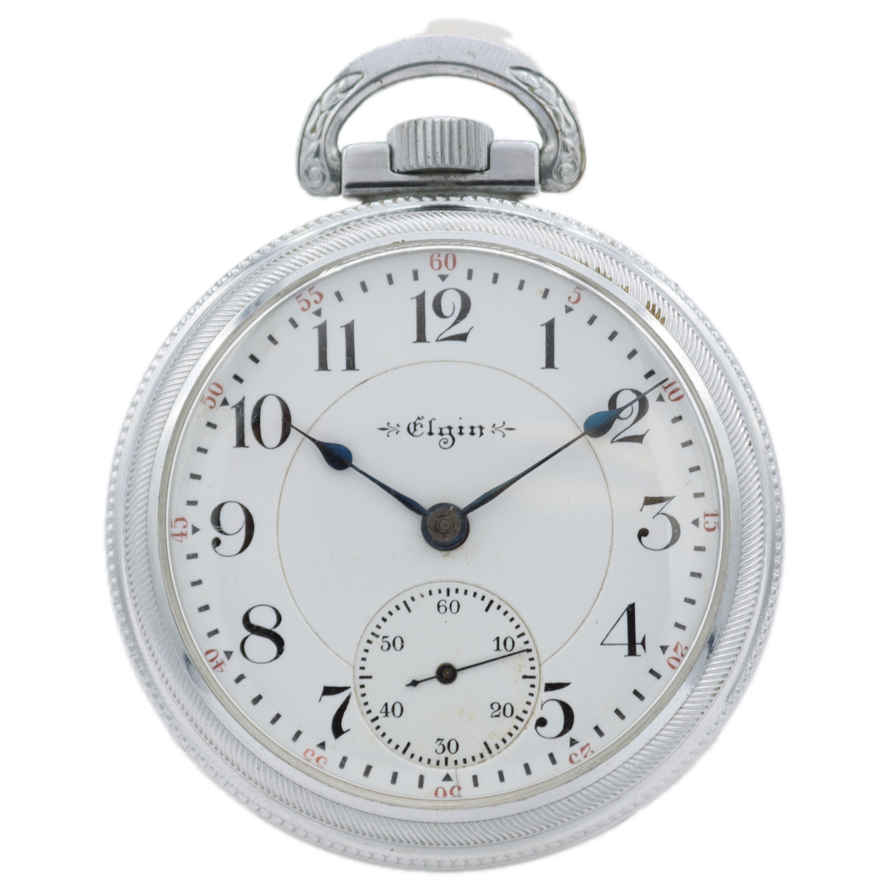 Antique 18s 1901 Elgin B.W. Raymond Mechanical Railroad Pocket Watch 240 USA