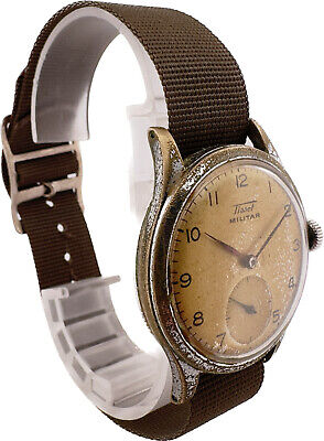 Vintage Tissot Military 15J Men's Mechanical Wristwatch 6262/1 US Military Issue