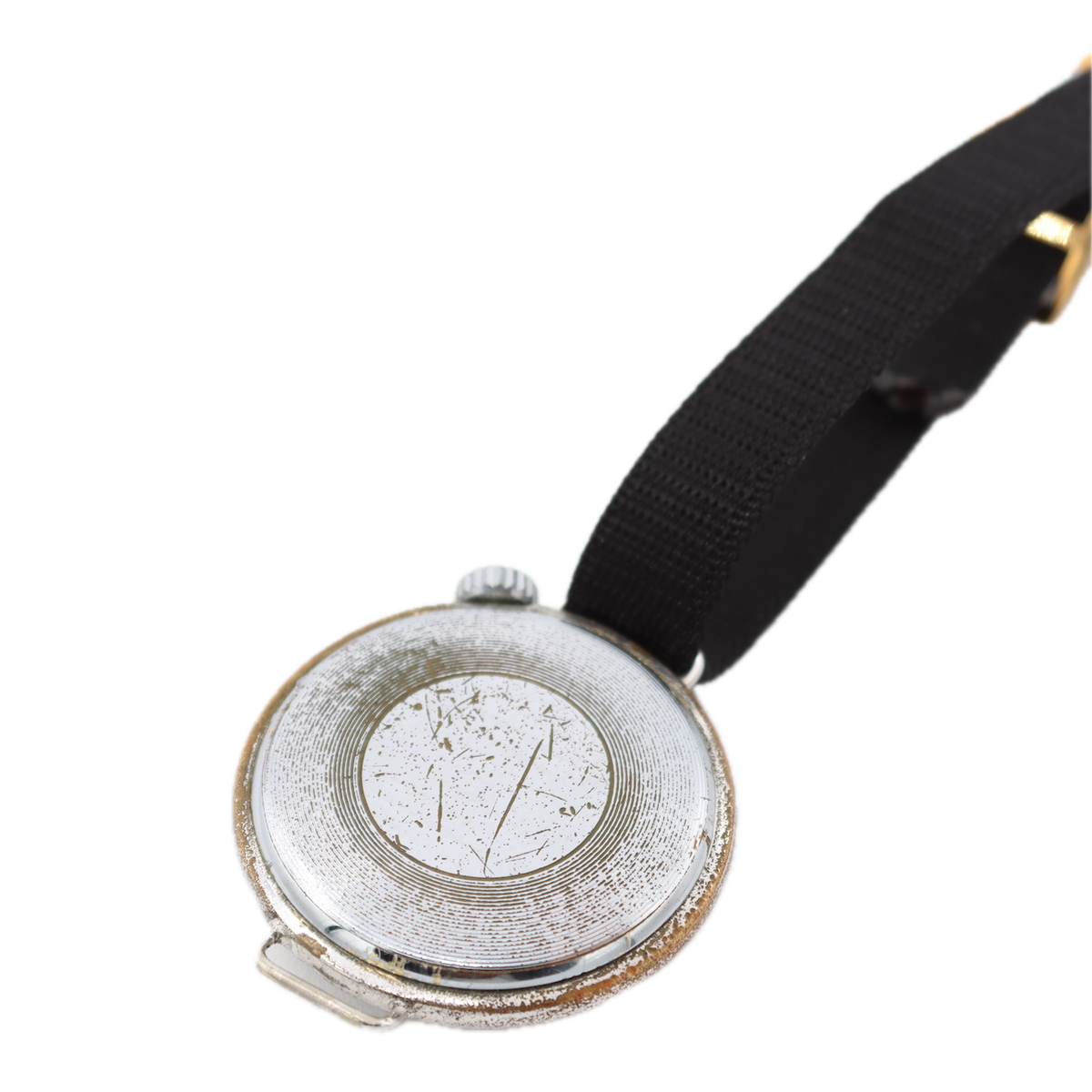Vintage Junghans Driver Style Men's Mechanical Wristwatch 93S1 GermanyChrome