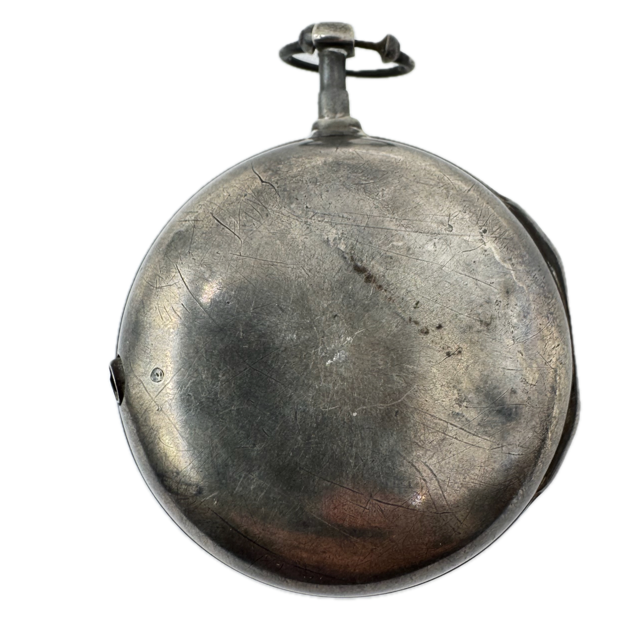 Antique 50mm Alix Gordon Dublin Key Wind Fusee Pocket Watch Pair Case for Parts
