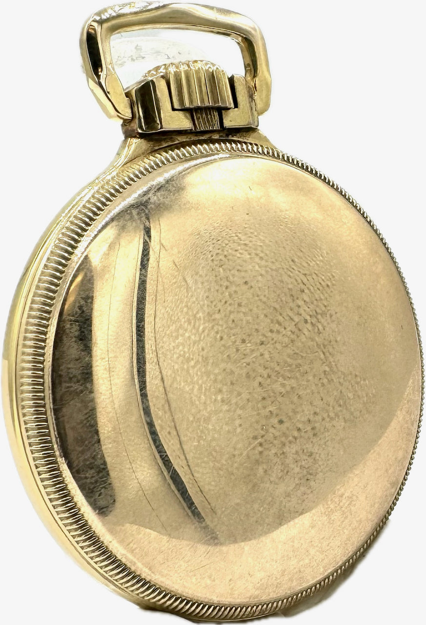 Antique 16S Waltham A.Samuels Up/Down Indicator Railroad Pocket Watch Vanguard