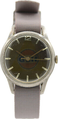 Vintage Gulf Mystery Gulf Dial Optical Illusion Men's Mechanical Wristwatch