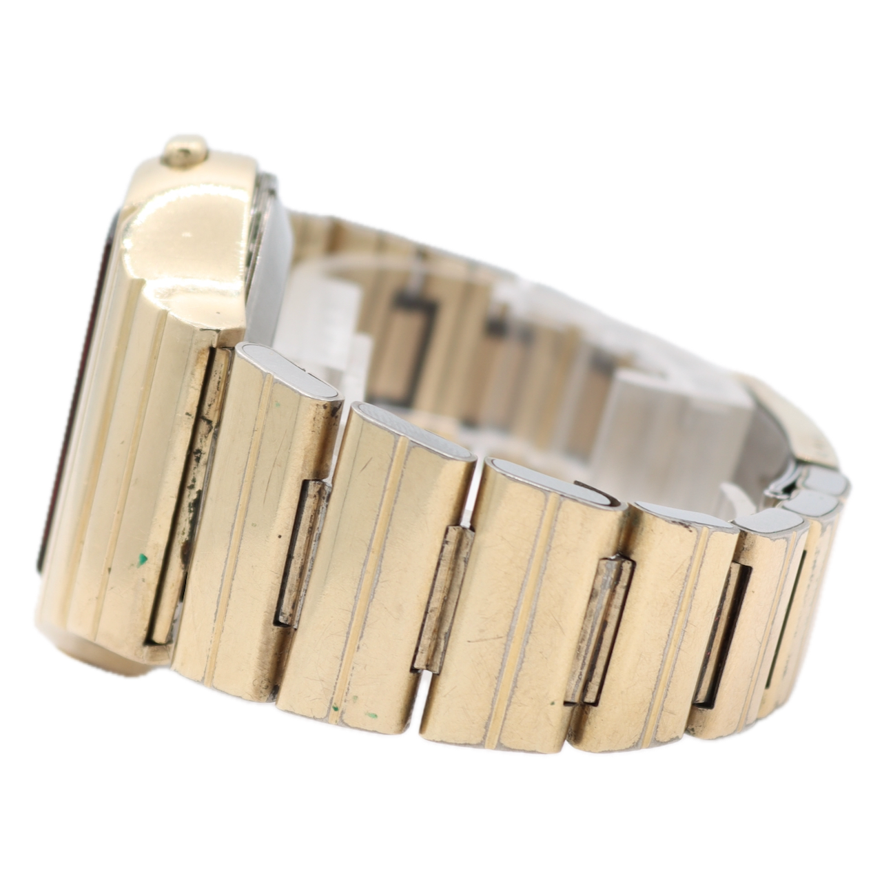 Vintage 41mm Hamilton Digital Men's Digital LED Wristwatch 955 USA 10k RGP