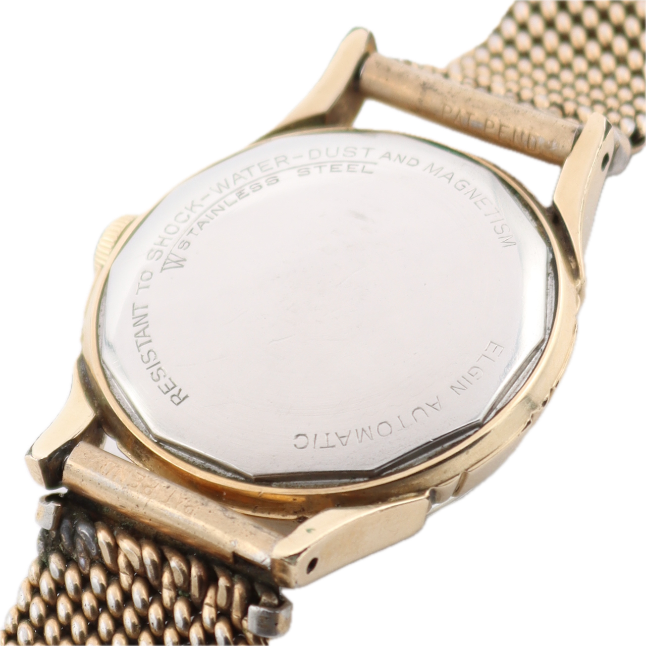 Vintage Elgin Shockmaster Sunburst Dial