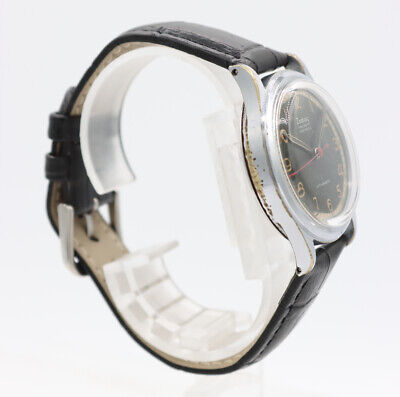 Vintage 34mm Zodiac Hermetic Men's Mechanical Wristwatch Swiss Made Serviced