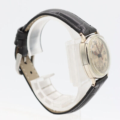 Vintage Burlington Men's Mechanical Wristwatch Barbezat Bole Swiss 14k GF