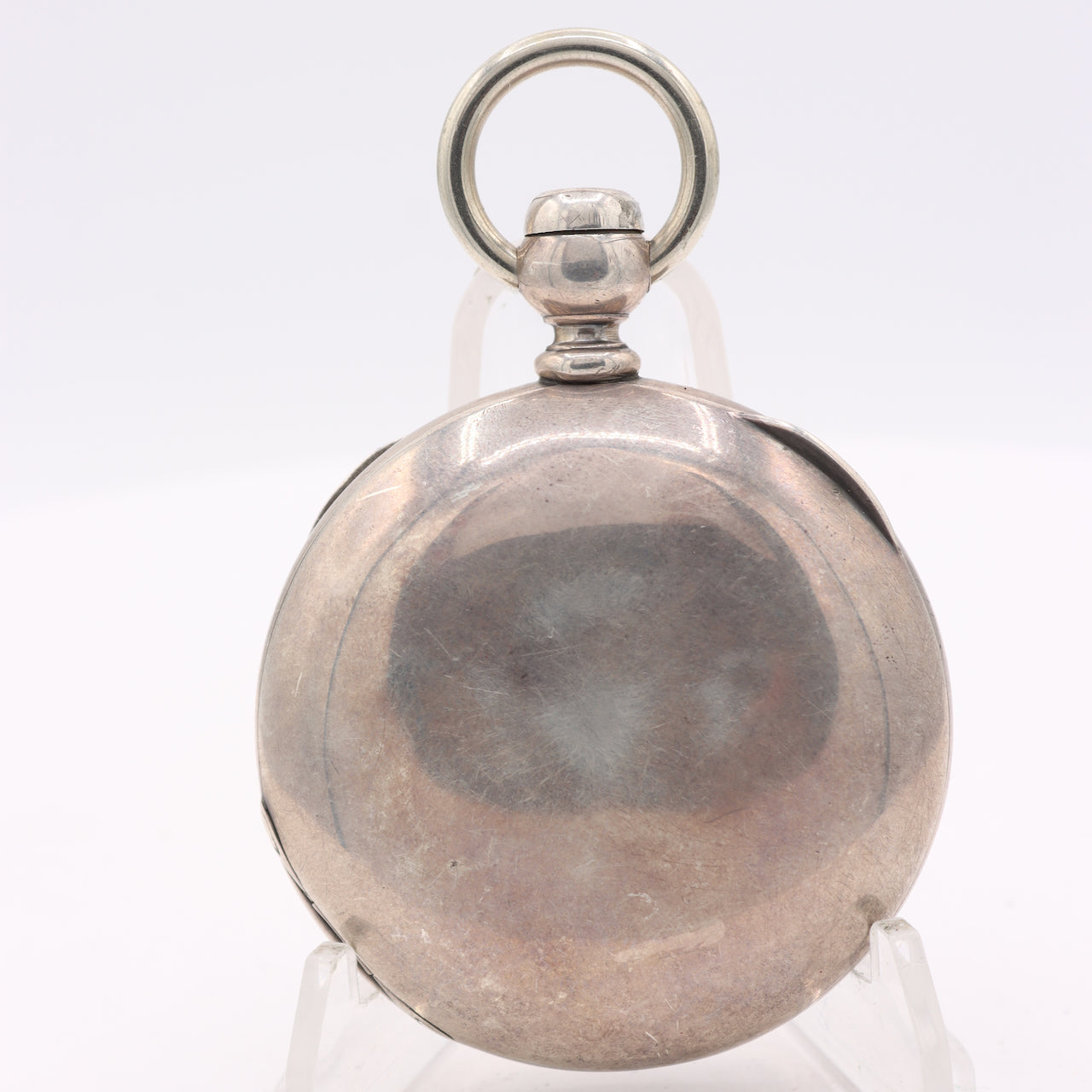 Antique 18 Size Marion George Channing Key Wind Pocket Watch Coin Silver