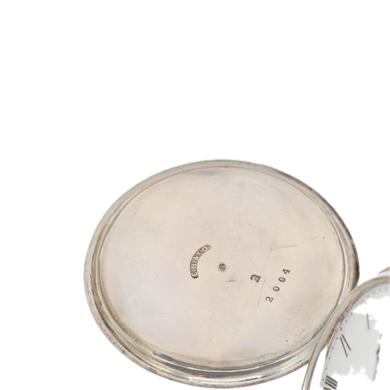 Antique 18S Howard 15 Jewel Key Wind Hunter Pocket Watch Series 2 Silverine