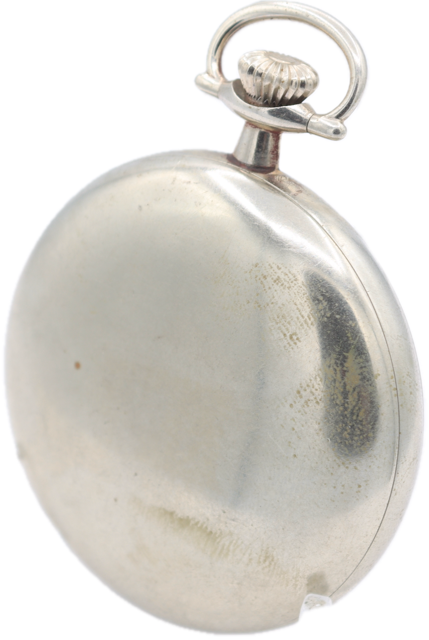 Antique 18s 1913 Elgin 15 Jewel Mechanical Pocket Watch 317 Silveroid USA