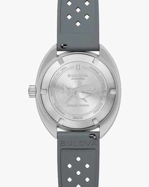 41mm Bulova 98B449 Oceanographer Snorkel Men's Quartz Wristwatch G.W. Shark