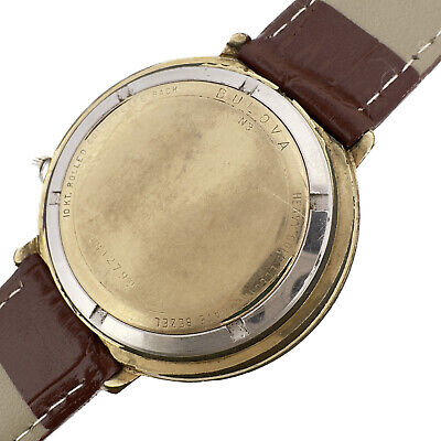 Vintage 1973 Accutron Woody Men's Tuning Fork Wristwatch