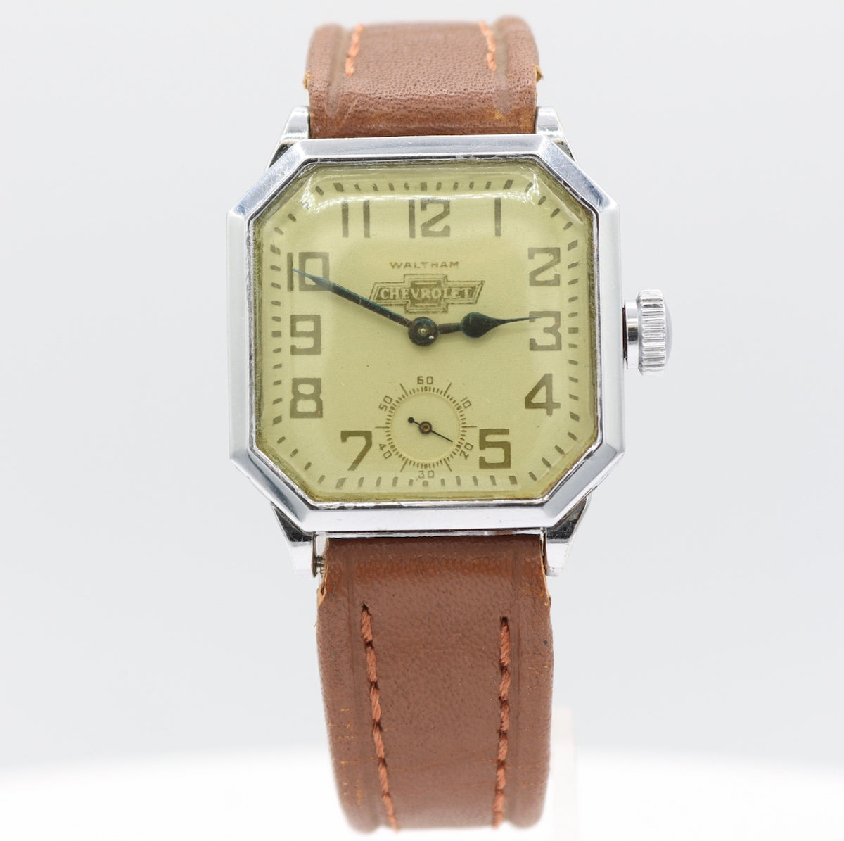 Vintage 30mm Waltham Chevrolet Award Watch Men's Mechanical Wristwatch 361 USA