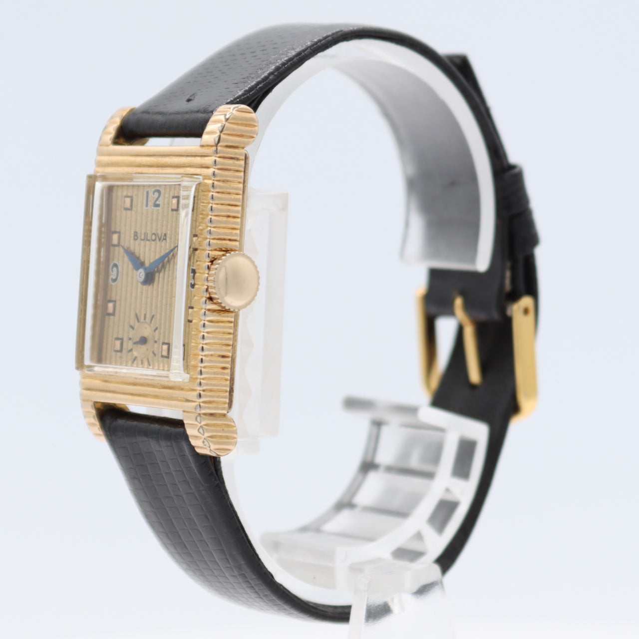 Vintage Bulova Academy Award 21 Jewel Men's Mechanical Wristwatch 7AK USA 10k GF