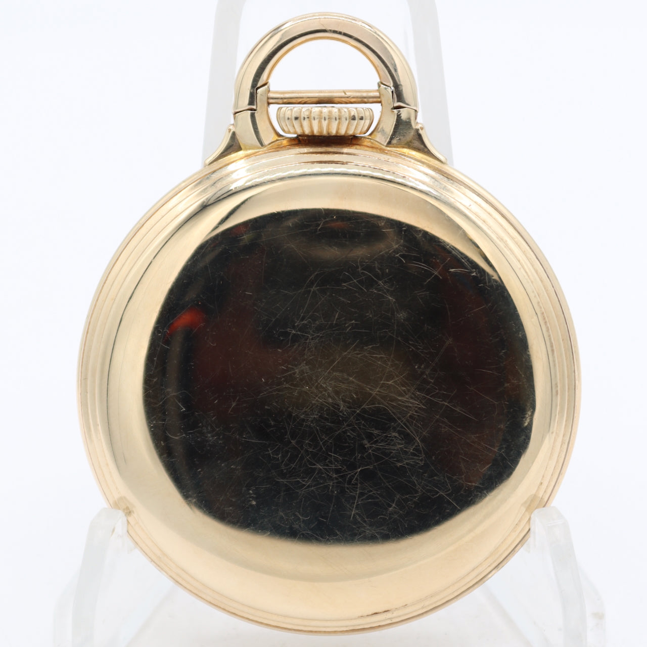 Vintage 1939 Hamilton Bar Over Crown 21j Railroad Pocket Watch 992E 10k GF