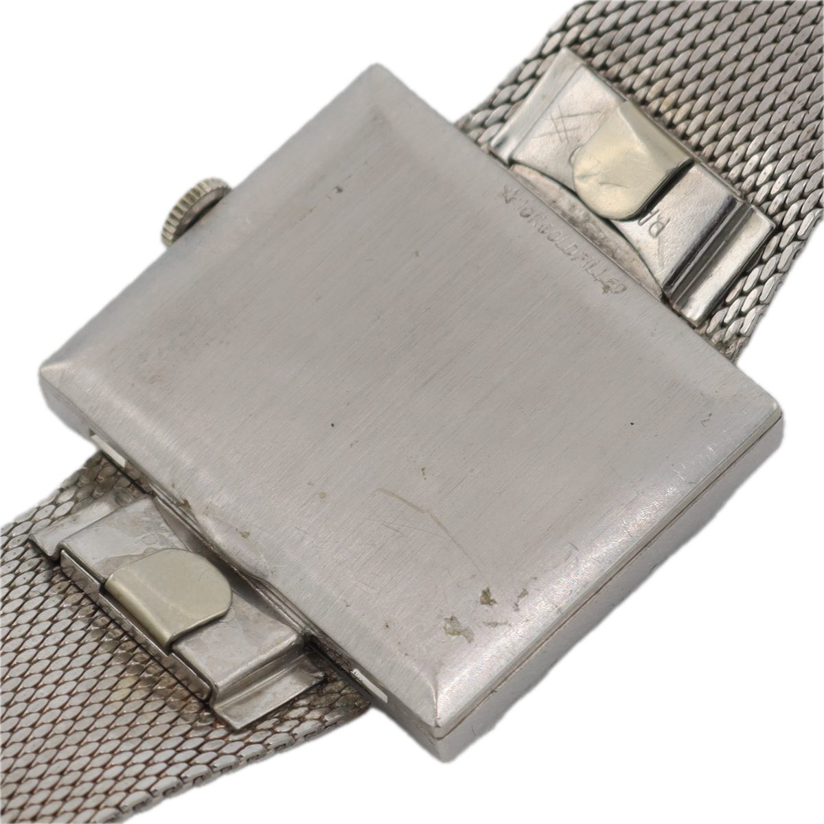 Vintage Longines 3219-428 Asymmetric Diamond Men's Mechanical Wristwatch 428