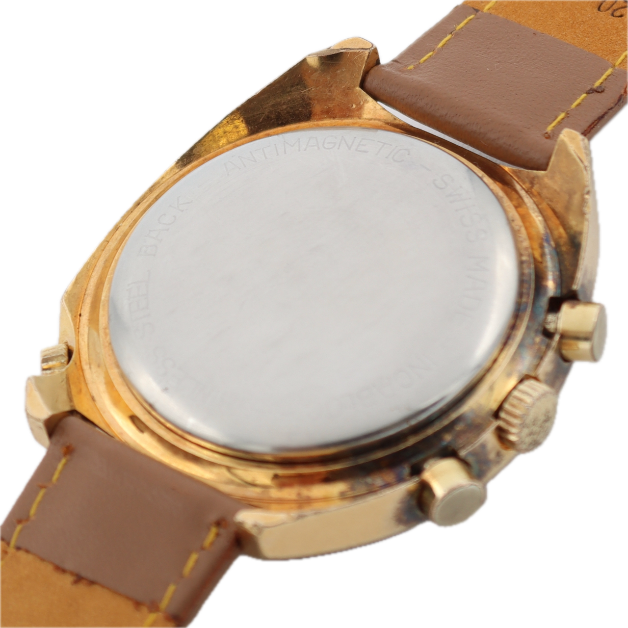 Wakmann 9804 Regatta Yachting Men's Automatic Wristwatch Gold Plated Serviced