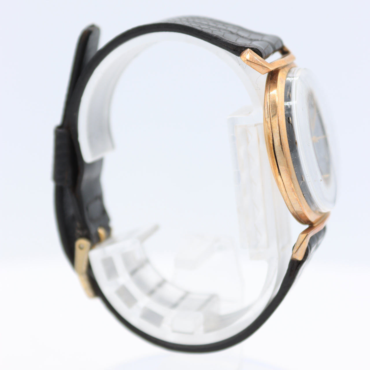 Vintage Gruen 422-SS-028 Crosshair Precision Men's Mechanical Wristwatch 10k GF