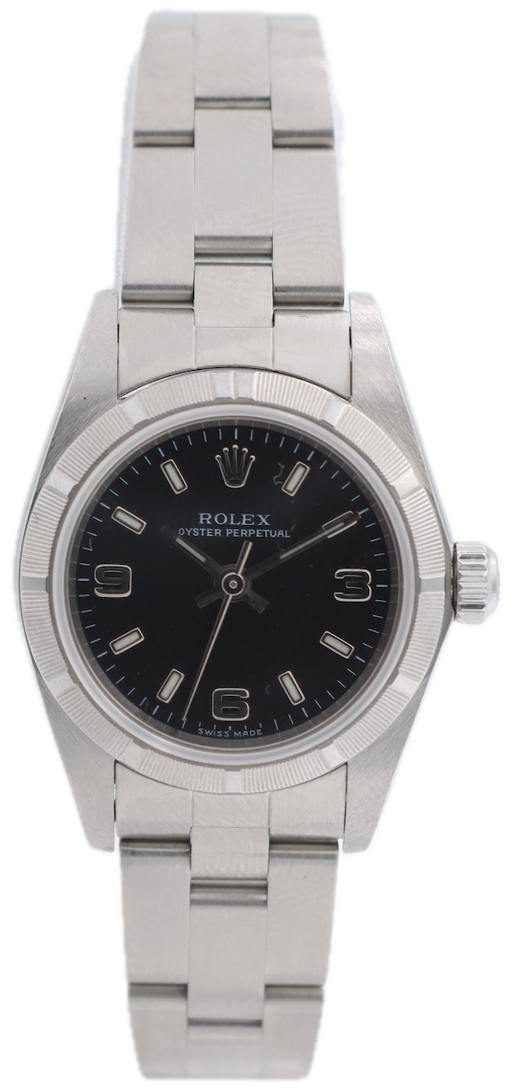 2004 Rolex 76030 Oyster Perpetual Ladies Automatic Wristwatch w/ Box & Papers