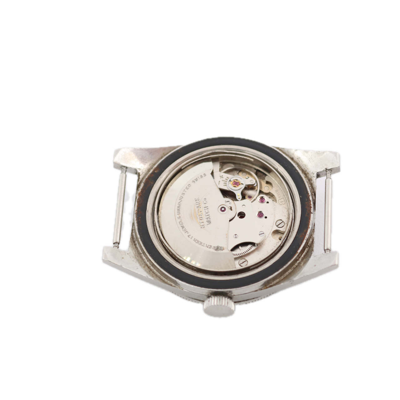 Vintage 36mm Scuba by Jean Piquet Skin Diver Men's Automatic Wristwatch Steel