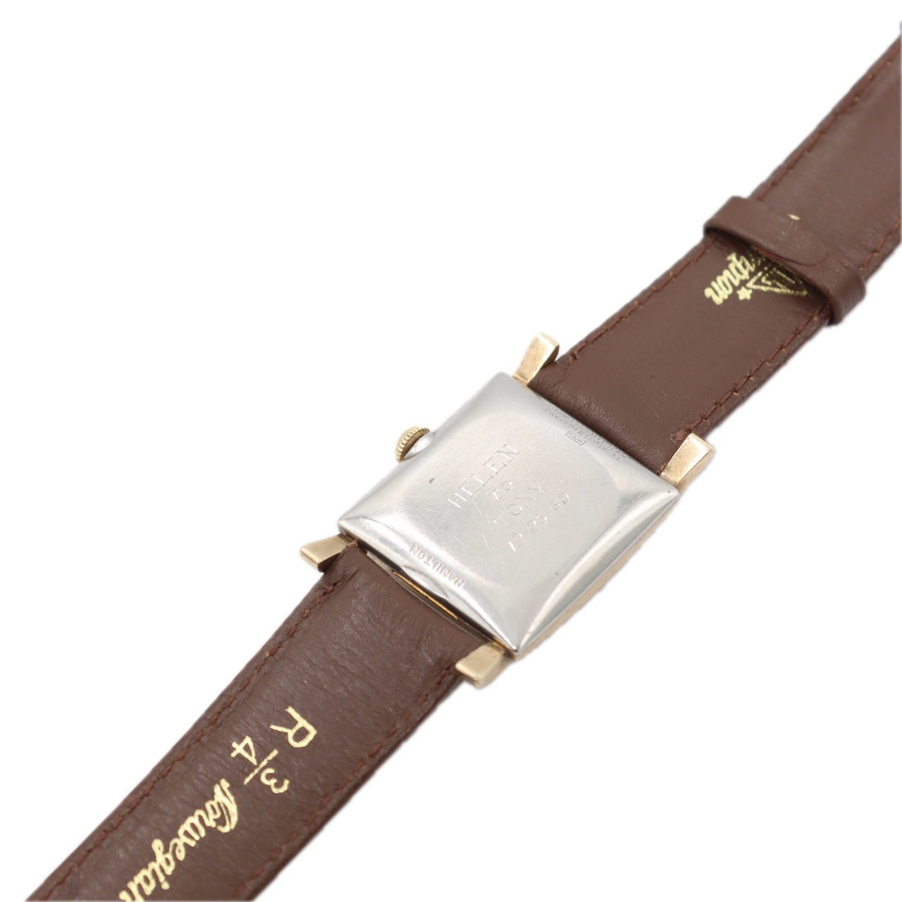 Vintage 1960 Hamilton Romanesque Men's Mechanical Wristwatch 770 USA 10k GF