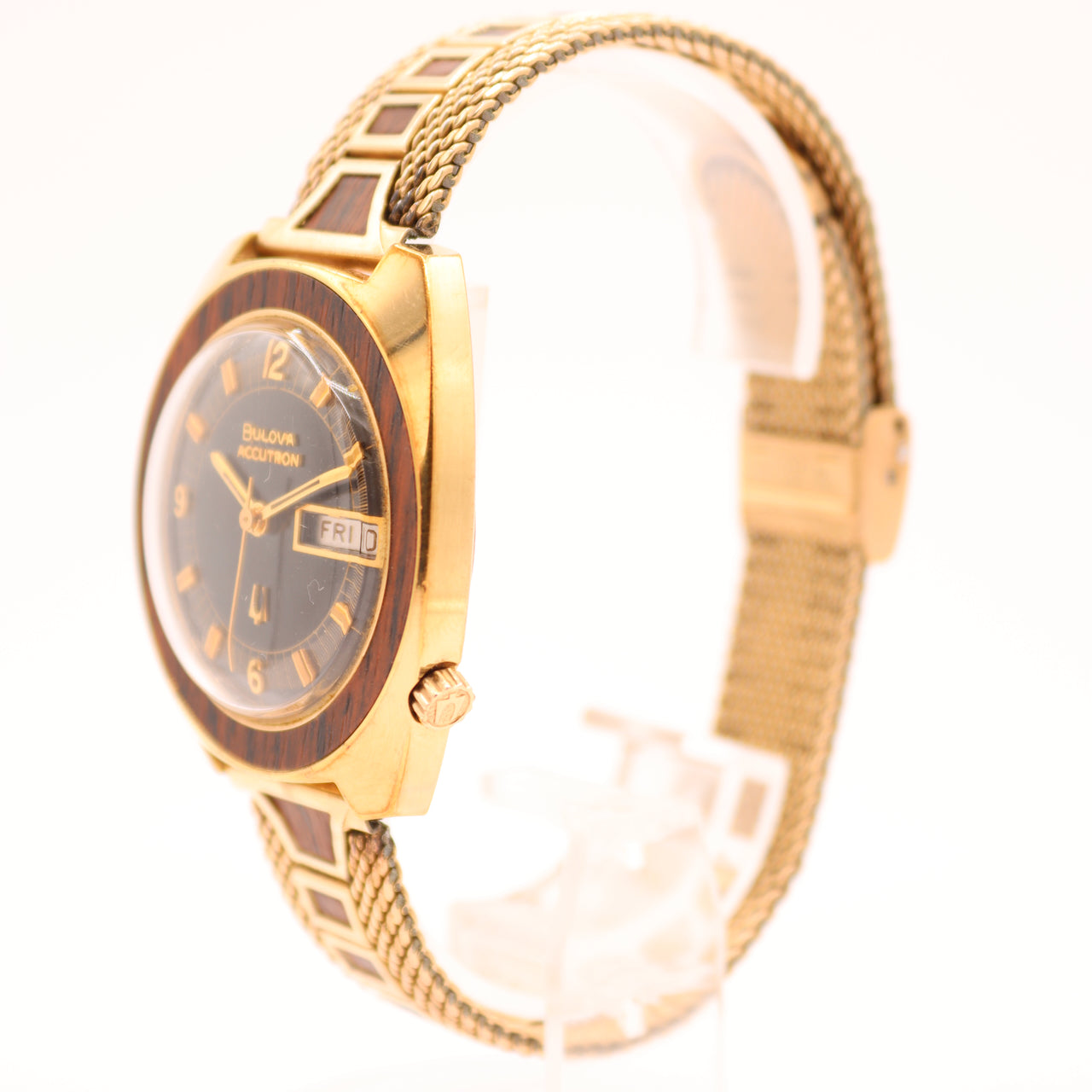 Vintage Bulova Accutron Date & Day "CD " Woody