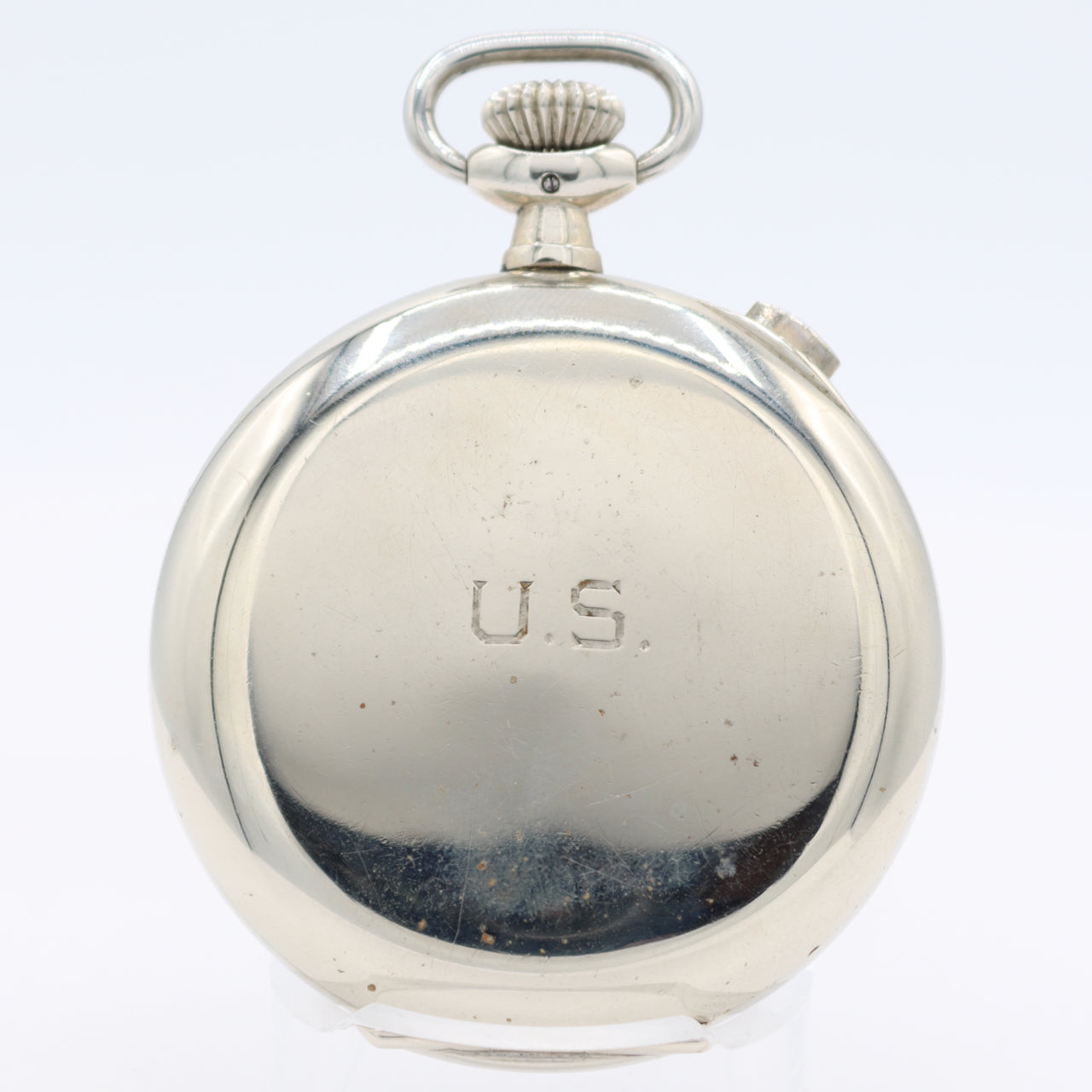 Antique 50mm Wittnauer Suburban Split Second of US Military Stop Watch Swiss