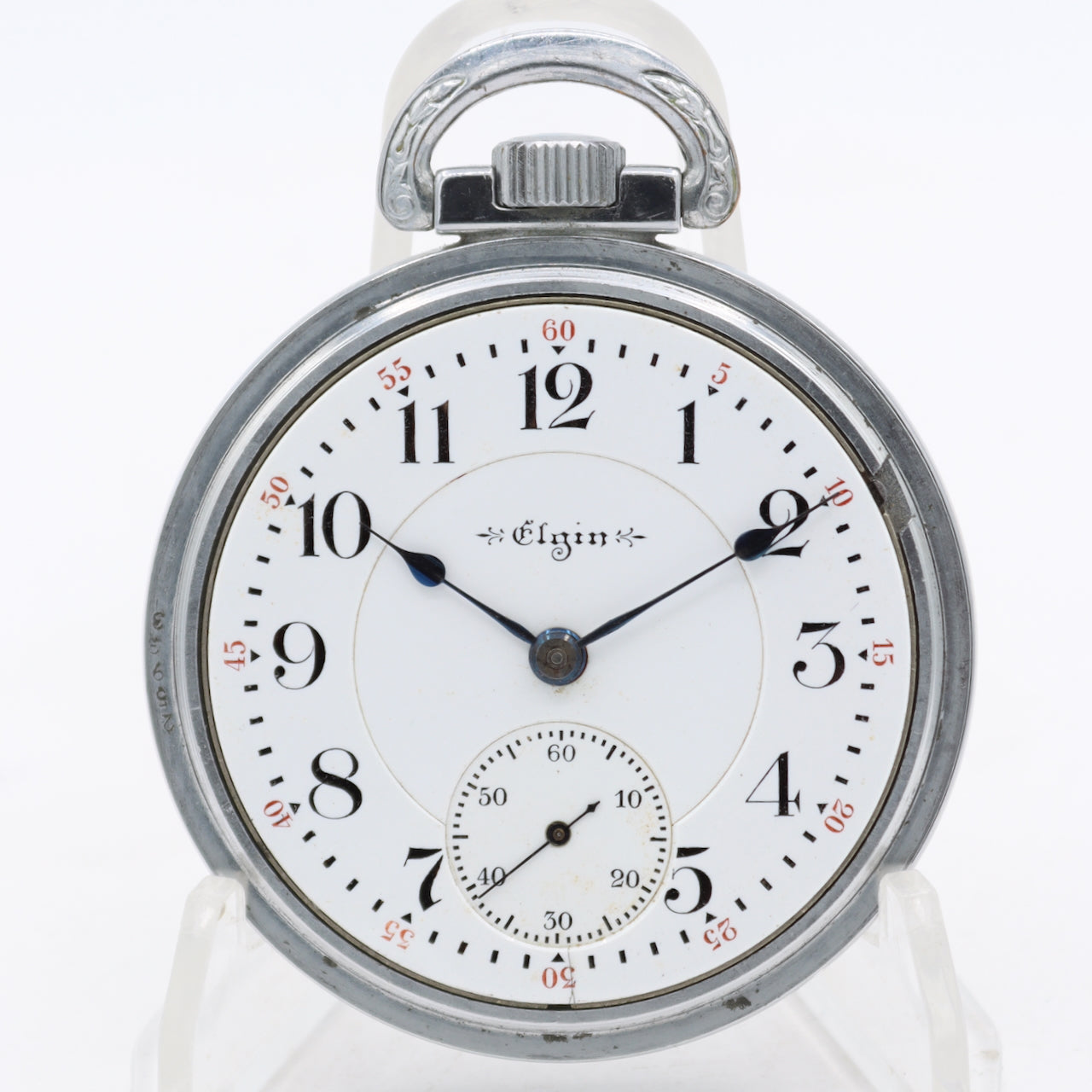 Antique 18s 1901 Elgin B.W. Raymond Mechanical Railroad Pocket Watch 240 USA