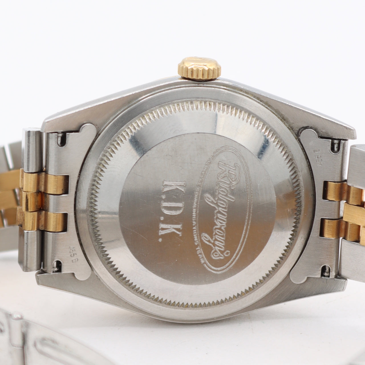 1996 Rolex 16233 Datejust Roman Men's Automatic Wristwatch Steel & GoldFull Set