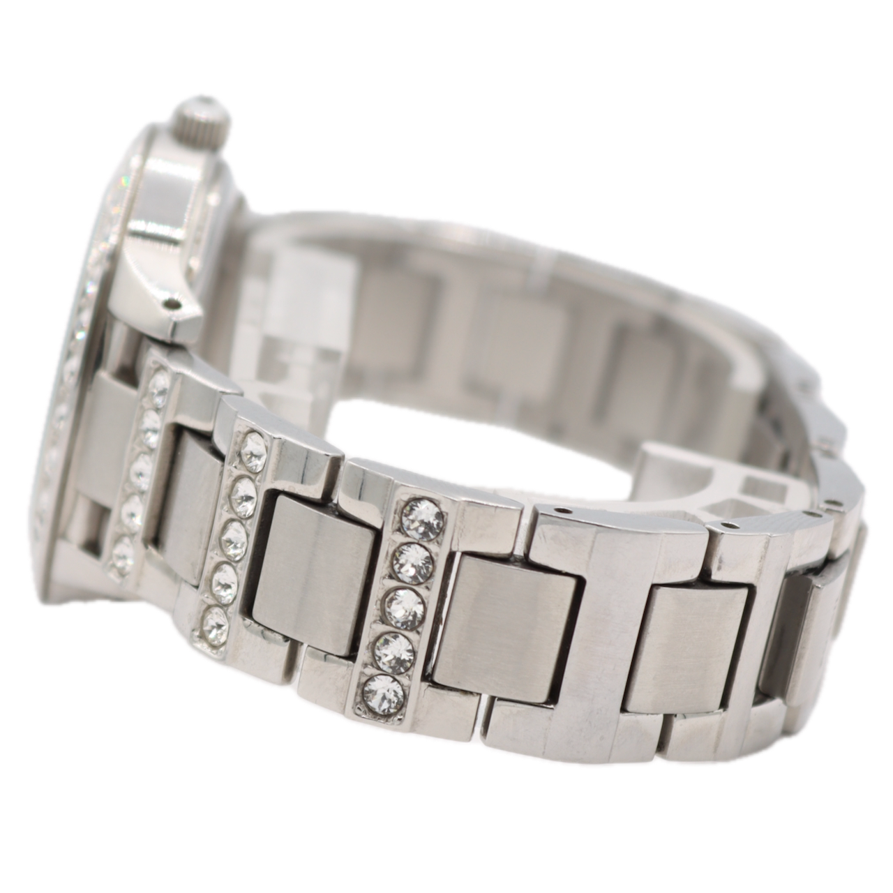 34mm Fossil ES2362 Jesse Three-Hand Ladies Quartz Wristwatch Crystal Accents